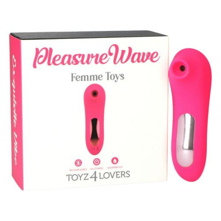 Succhia Clitoride Stimolatore Pleasure Wave - Vibra Gioia - Toyz4Lovers - 8056389738128