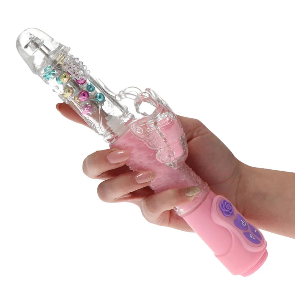 Vibratore Rabbit Pink Lady - Vibra Gioia - Toyz4Lovers - 8056389738203