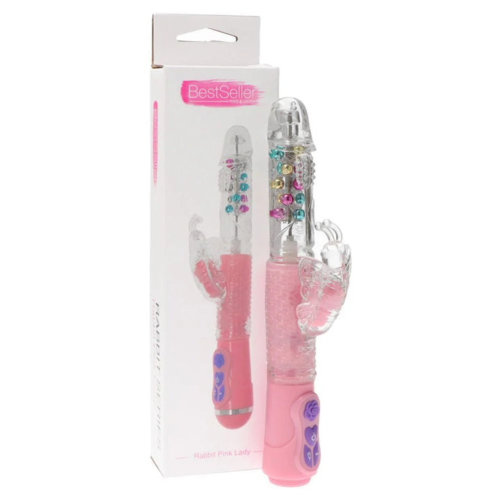 Vibratore Rabbit Pink Lady - Vibra Gioia - Toyz4Lovers - 8056389738203
